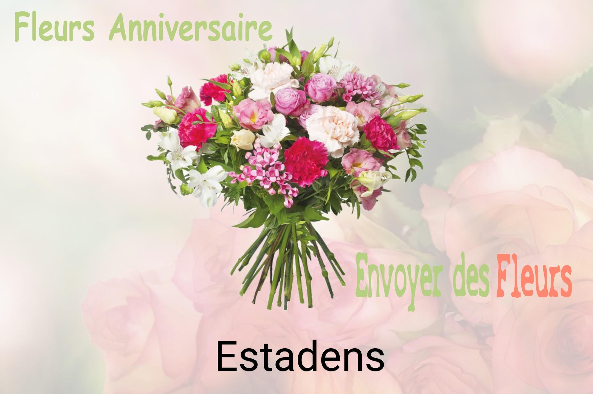 Bouquet de fleurs d’anniversaire livré à Estadens